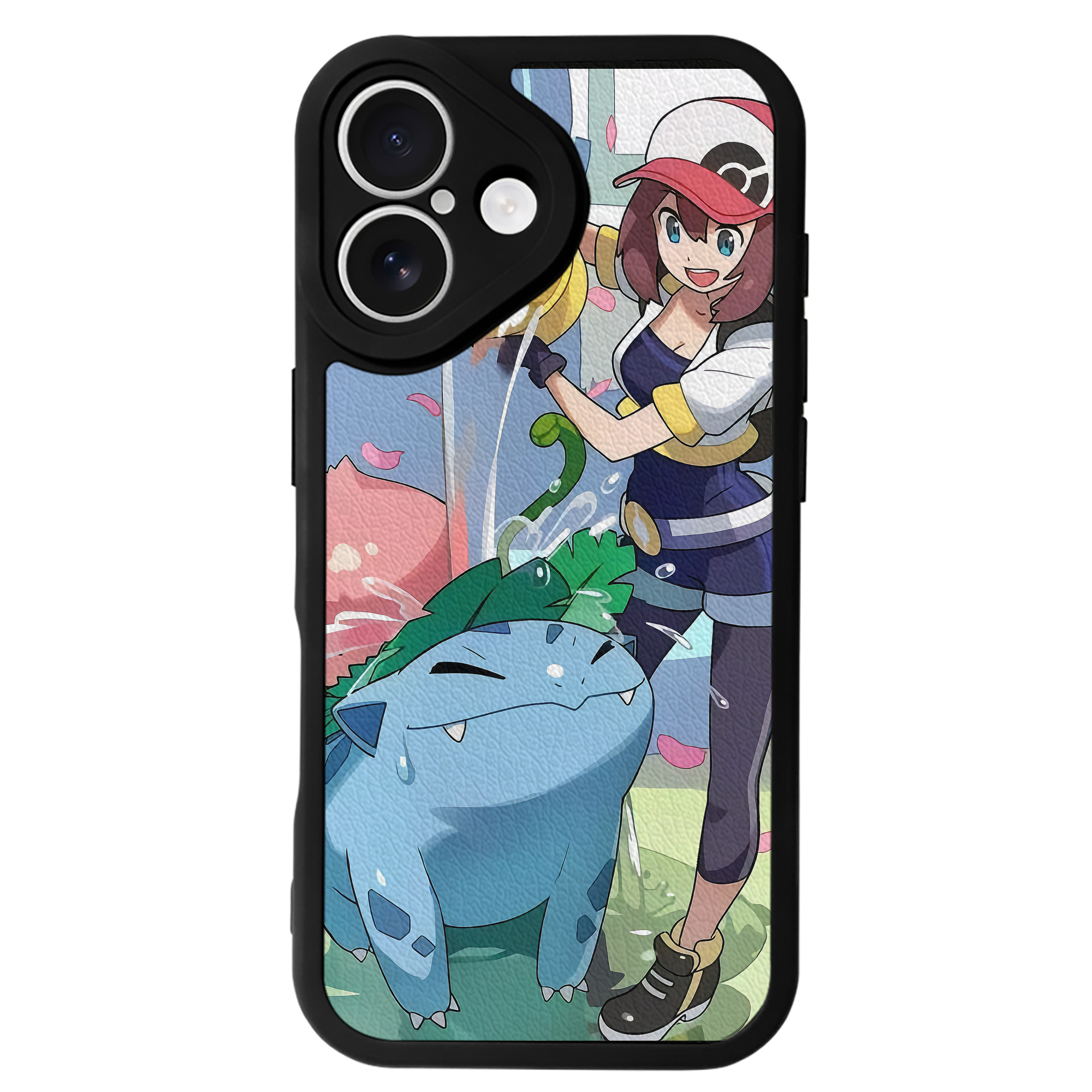 （画像用） ポケットモンスター Pokémon 【iPhone 16シリーズ対応】シリコンスマホケース（レザー調） 材質：シリコン